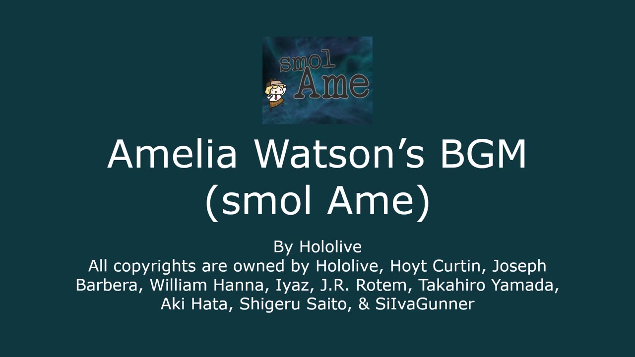 Amelia Watson’s BGM (smol Ame)