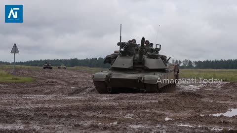 NATO Tanks Thunder Through Poland in Massive Live-Fire War Drill | Europe Defense | Amaravati Today