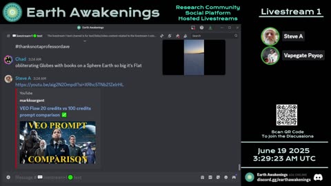 Earth Awakenings - Livestream 1 - #3238