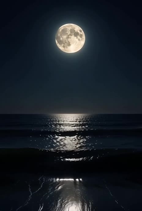 The Moonlit Tide, AI Video