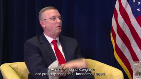 VA Secretary Doug Collins embarrasses fake news reporter to her face!