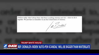 Donald’s: Auto-Pen Scandal Bigger Than Watergate