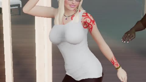 Received a Hip Hop Dance Surprise in Chathouse 3D