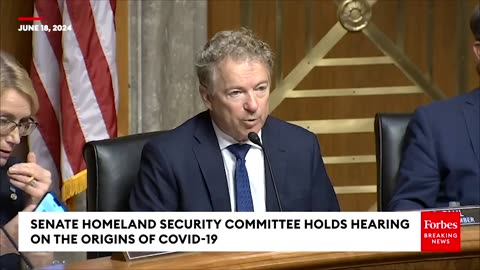 BREAKING NEWS Rand Paul Reads Out Secret Communications Of Fauci's Team About COVID-19's Origins