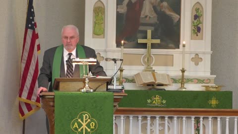 Calvary Lutheran Church Everett, WA Sermon 11/16/2025