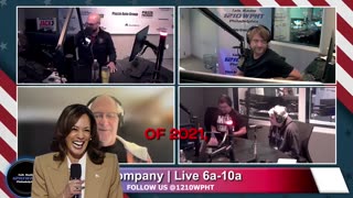 Kamala's audiobook of her book slowed down. LOL