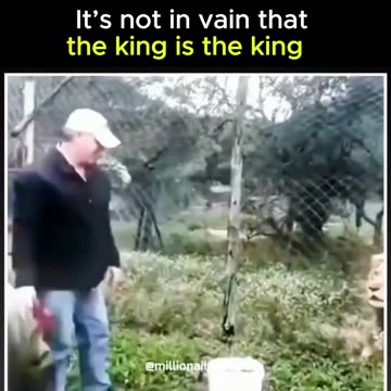 It’s not in vain that the king is the king 👑🔥