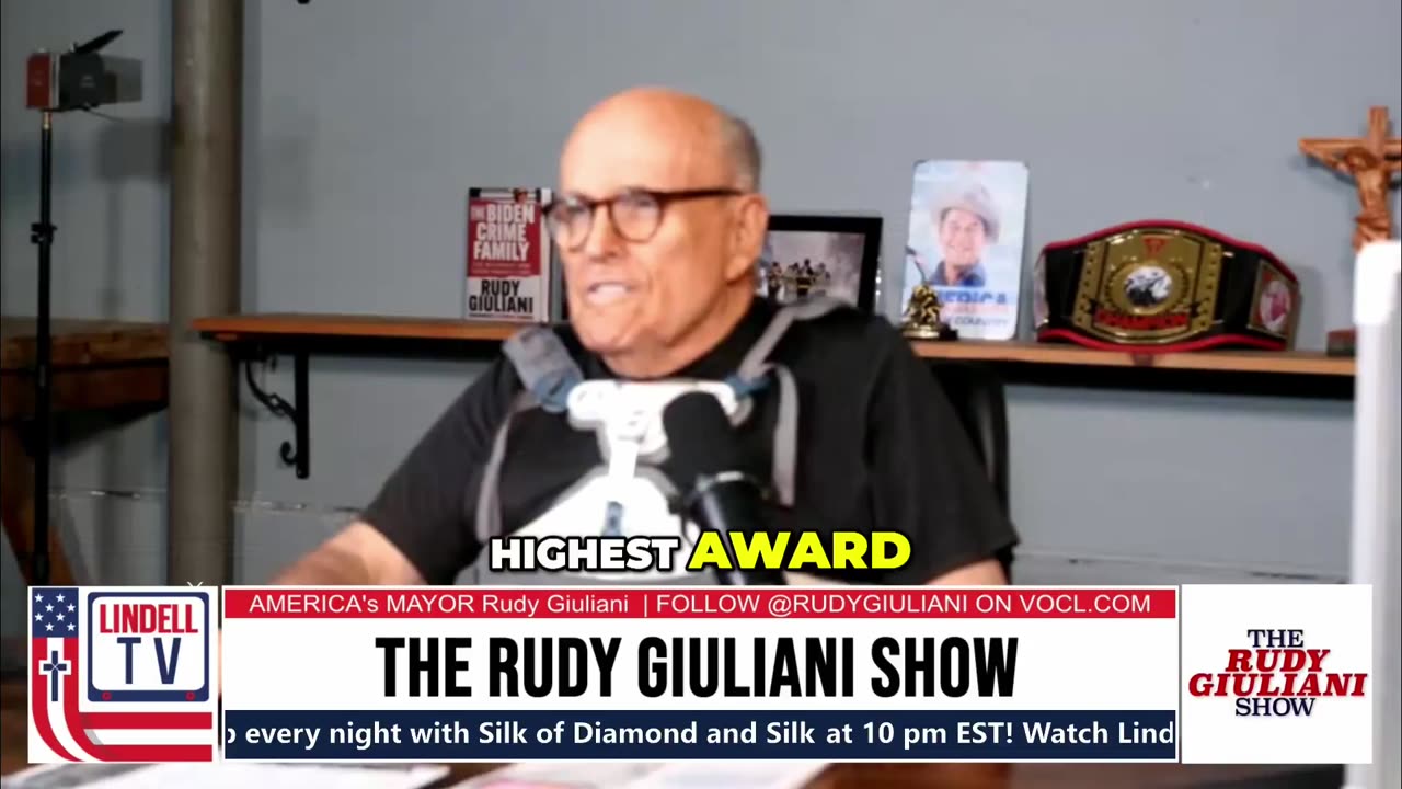 Rudy Giuliani Makes First Appearance After Near-Death Car Accident