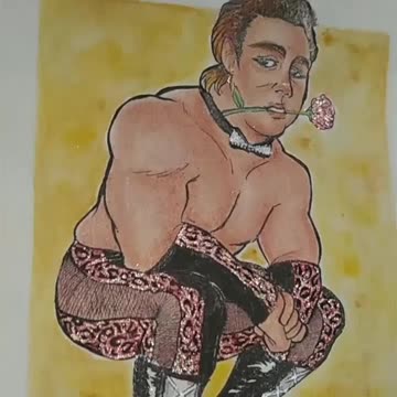 drawing of Brutus beefcake found on internet