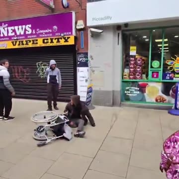 Niggaraunchy Ravages Wheelchair-Bound Old White Person DISTURBING