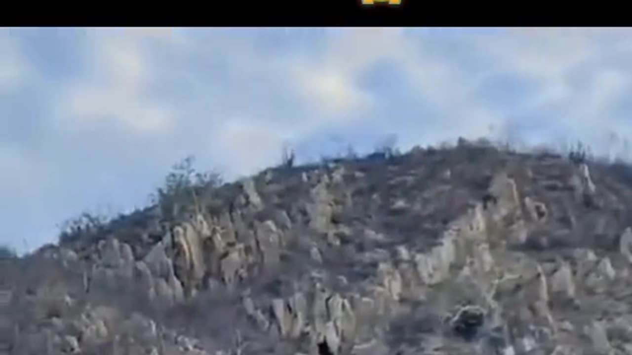 POV of real life giant caught in cave on video