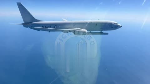 Interception by a Sukhoi Su-35 of a control target over the Black Sea