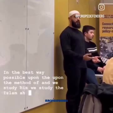 Muslims filmed talking about how to islamize the UK faster 🤬