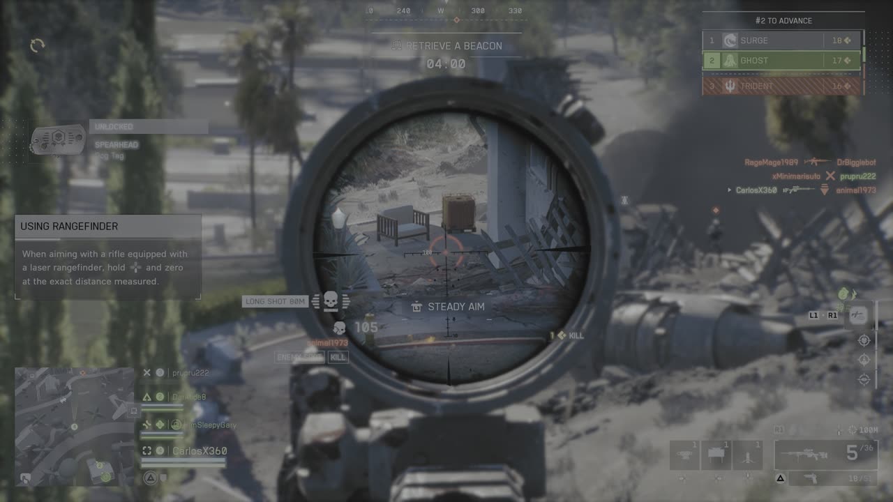 CarlosX360's Battlefield: RedSec gameplay clip (4)