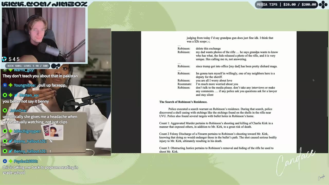 JimboZoomer reacts Candace making the case that the shooter was framed