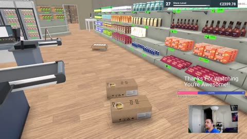 WinWithAndrew - Multi-Stream FB YT Twitch - Supermarket Simulator #businessowner #tips