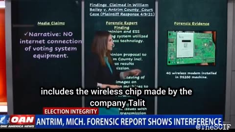 DOMINION and ES&S Voting Machines proved to be connected to the internet during a 2020...