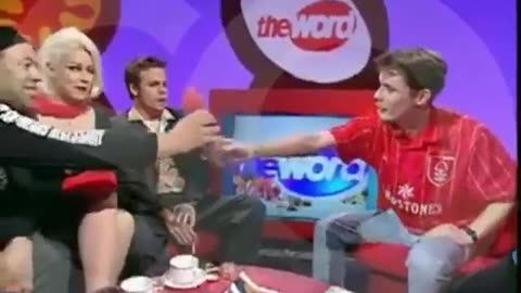 Terry gets annoyed and asks the audience to host the show The Word