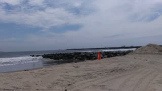 The Captain's View. Seal Beach, Crabs Jetty & Ray Bay, California.