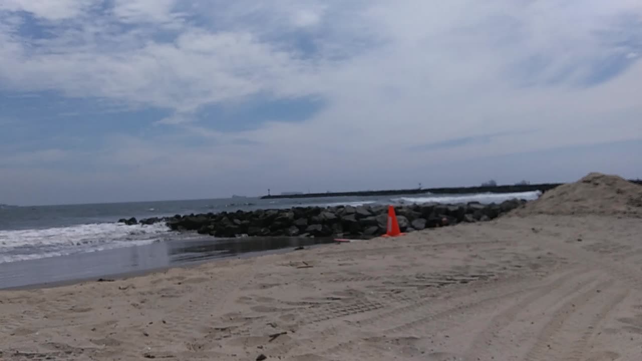 The Captain's View. Seal Beach, Crabs Jetty & Ray Bay, California.