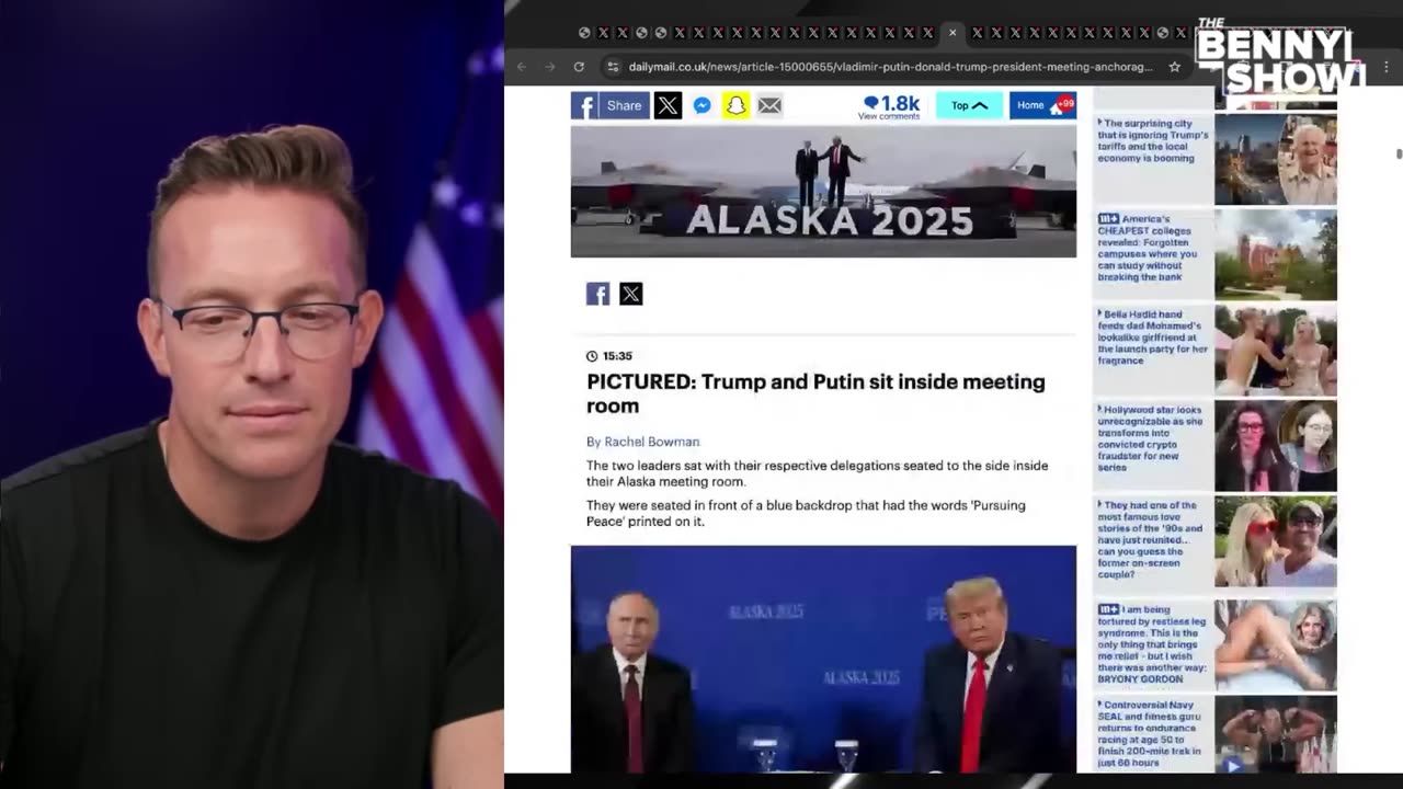 Trump Pulls Stunning POWER-MOVE On Putin in Surprise Flyover, Vlad Stands in SHOCK!