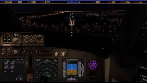 Landing in Tampa (KTPA)