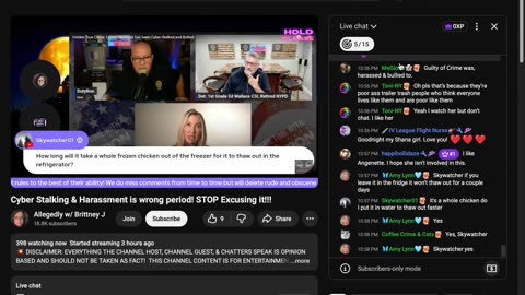 10-20 Cyber Stalking & Harassment is wrong period! STOP Excusing it!!!