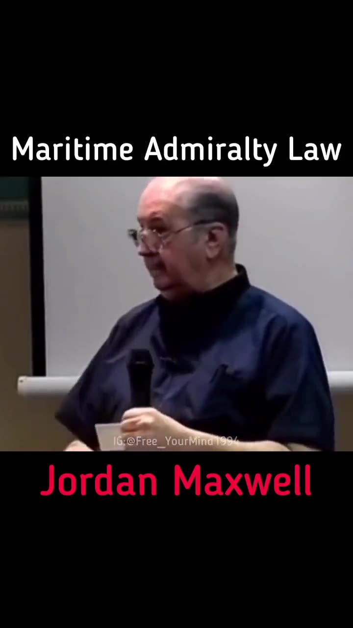 Maritime Admiralty Law Jordan Maxwell