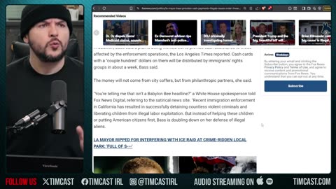 Democrat COMMITS TREASON, LA Mayor Conspires To Give CASH To Illegals Who Kept CHILD SLAVES