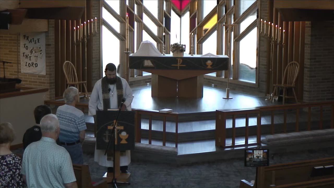 2025-06-22 The Second Sunday After Pentecost Pastor Adam Flanick