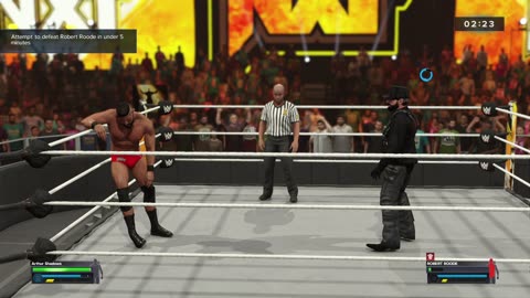 WWE 2K23 MyRISE part 18 finish this lets play after this one take my business to rumble some content maybe cut thanks kick for your corrupt storage look like side missions are gone not main story