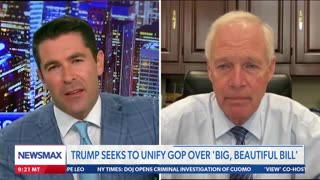 Senator Ron Johnson on Rob Schmitt Tonight, NewsMax 5.20.25