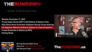 #1008 - Trump Urges House GOP to Support The Release of The Epstein Files