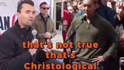 Charlie Kirk on Christian Nationalism and unhitching from the Old Testament.