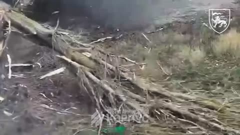 Sniper shots — from the Third Corps artillery The artillerymen destroyed the ammunition