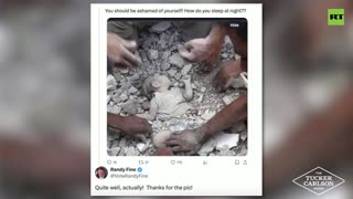 Tucker SHREDS Rep. Randy Fine for Laughing at Dead Palestinian Baby