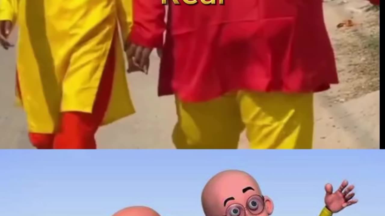 Motu Patlu in real life!!!
