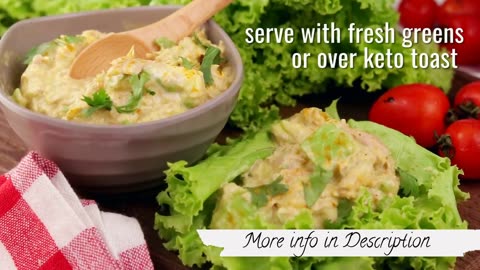 Keto Curry-Spiked Tuna and Avocado Salad Recipe