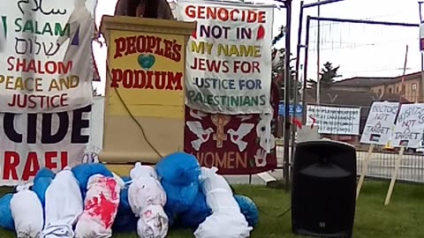 Testimony of UK Doctor served in Gaza: Lakenheath Peace Camp 2025