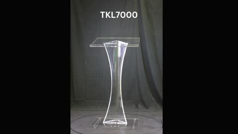 New Pulpit Design Clear Acrylic - TKL7000