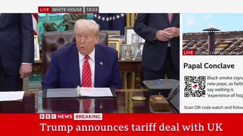 Breaking New: Donald Trump announces US-UK Tariff deal
