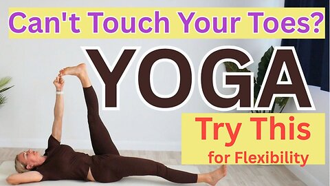 10 Min YOGA Flow | Can't Touch Your Toes? Try This Yoga Flow for Flexibility!