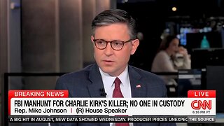 House Speaker Mike Johnson Discusses Charlie Kirk's Assassination on CNN's The Source