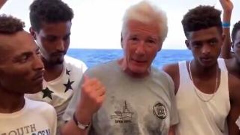 Richard Gere, yet another wealthy Hollywood actor, actively promotes the mass immigration