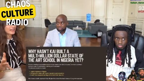 Kai Cenat Addresses Rumors About Why Multiple-Million Dollar Art School In Nigeria