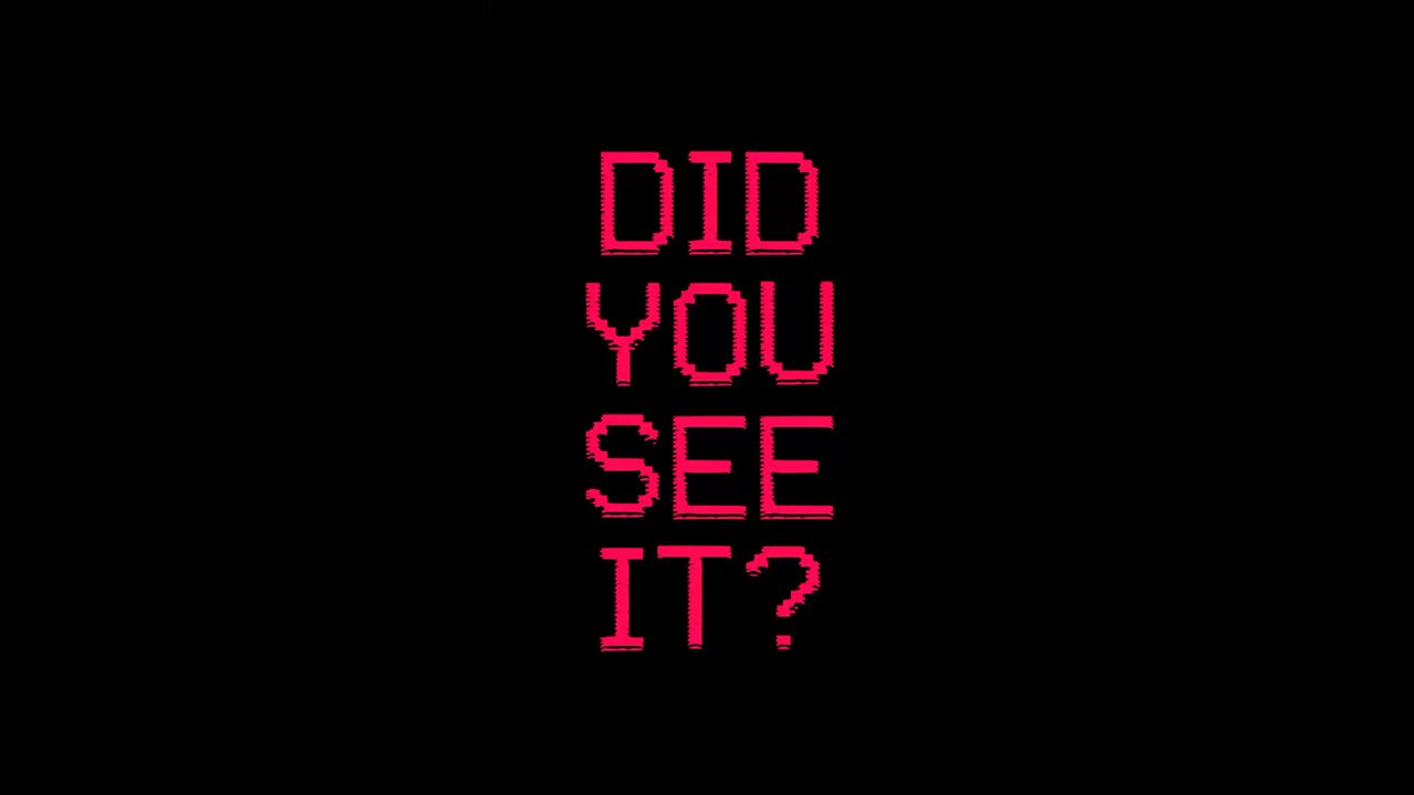 Did You See It? 👀