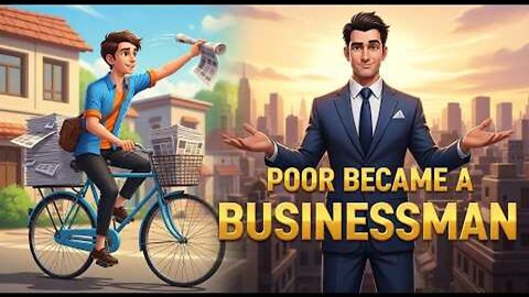 The Poor Became A Business Man | A Life Changing story | Success Story In English | Hunger Of Poor