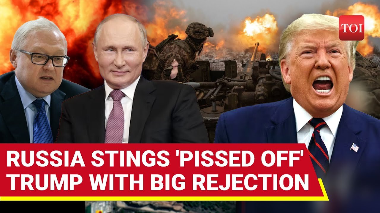 Zelensky Lands In TRUMP TROUBLE As Putin 'COMPLAINS' About Bombing; Russia REJECTS U.S. Peace Plan