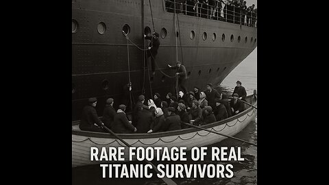 THE MOST UNSEEN RARE FOOTAGE OF TITANIC SURVIVORS