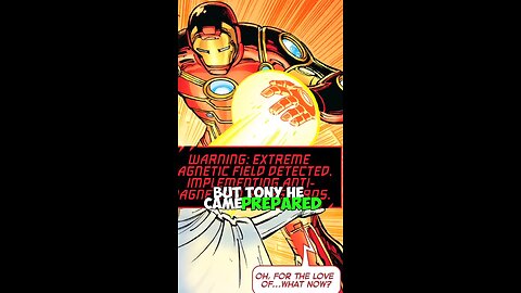 Iron Man Outsmarted 🧠Magneto with 206 Backup Plans?! #IronMan #Magneto #AvengersVsXMen